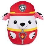 Spin Master GUND Peluche da strizzare PAW Patrol Marshall, giocattolo ufficiale del cartone animato di successo