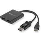 StarTech.com Hub MST DisplayPort a 2 Porte - Adattatore Multi-Monitor DP 1.2