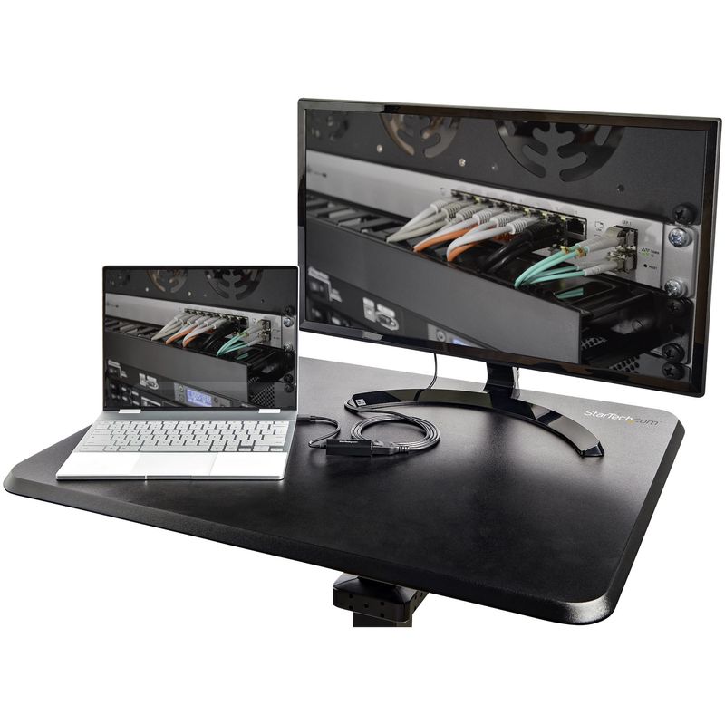 Supporto-monitor-pavimento-Startech.Com-Standing-workstation