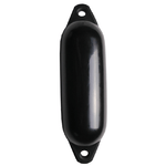 Parabordo majoni star fender colore nero due fori d'attacco sf2a cm 18x60