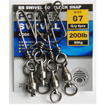 Girella ball bearing swivels pz 5 size 08 245 lbs