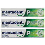 Dentifricio mentadent p prevenzione completa pezzi 3 verde 75 millilitri