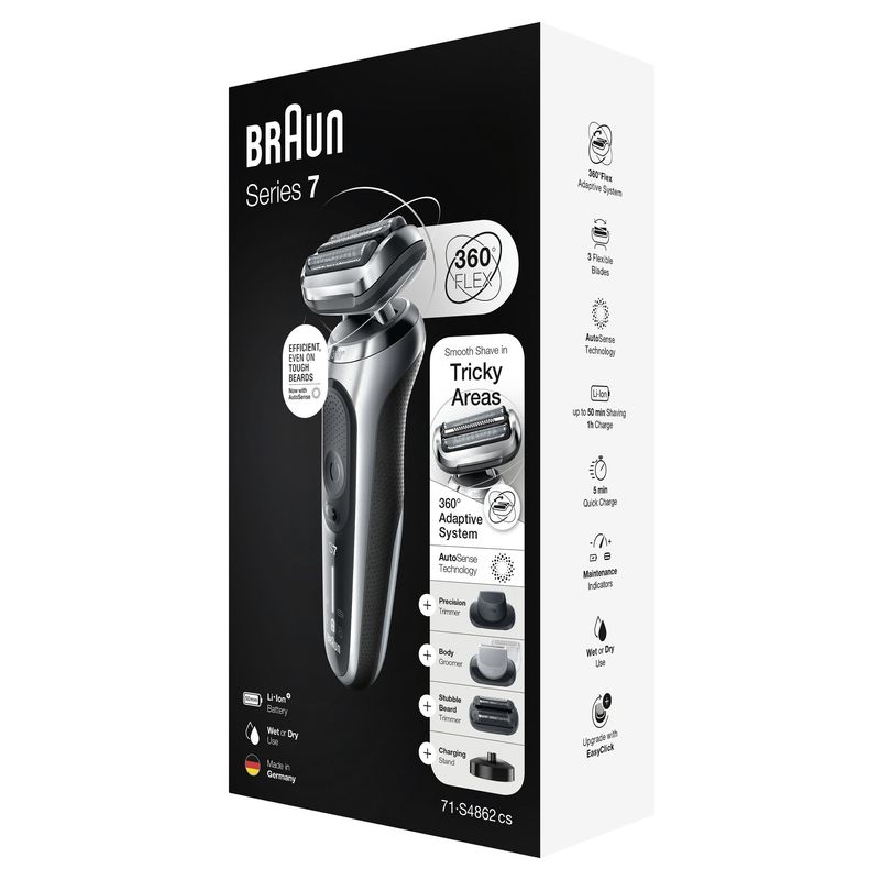 Braun-Series-7-71-S4862cs-Rasoio-Elettrico-Uomo-Con-Accessori