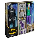 DC-Comics-Action-Figure-Batman-Adventures-Batman-vs-Joker-in-scala-2-Action-Figure-Batman-Alte-30-cmSupereroe-e-Supernemico-con-12-Accessori-e-17-Punti-di-Articolazione-Giochi-per-Bambini-4-Anni