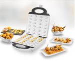 Unold-48360-piastra-per-waffle-24-waffle-1400-W-Acciaio-inossidabile-Bianco