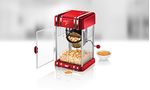 Unold-Retro-macchina-per-popcorn-Rosso-Argento-300-W