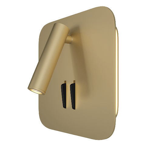 Applique-Da-Parete-Moderno-Ios-176-Alluminio-Oro-Luce-Led-Integrato-9W