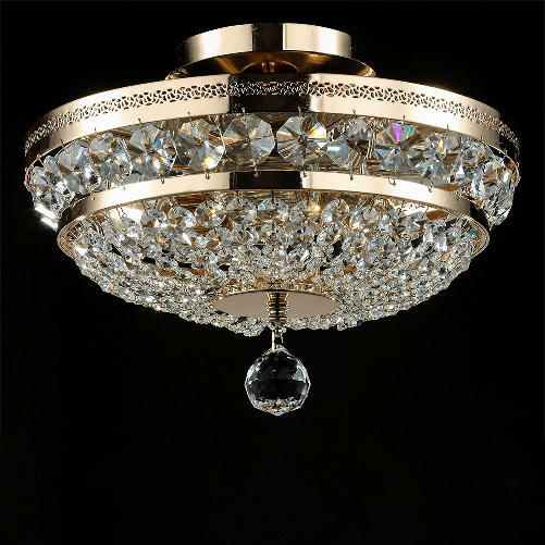 Plafoniera-Contemporanea-Ottilia-Metallo-Oro-3-Luci-Diffusori-Metallo