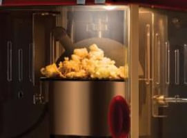 Unold-Retro-Macchina-per-Popcorn-Rosso-Argento-300W