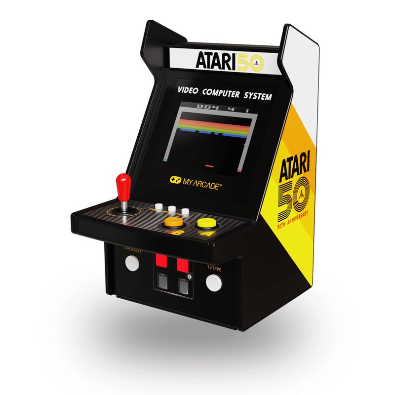 My-Arcade-ATARI-Micro-Player-Pro-console-da-gioco-portatile-698-cm--2.75--Multicolore