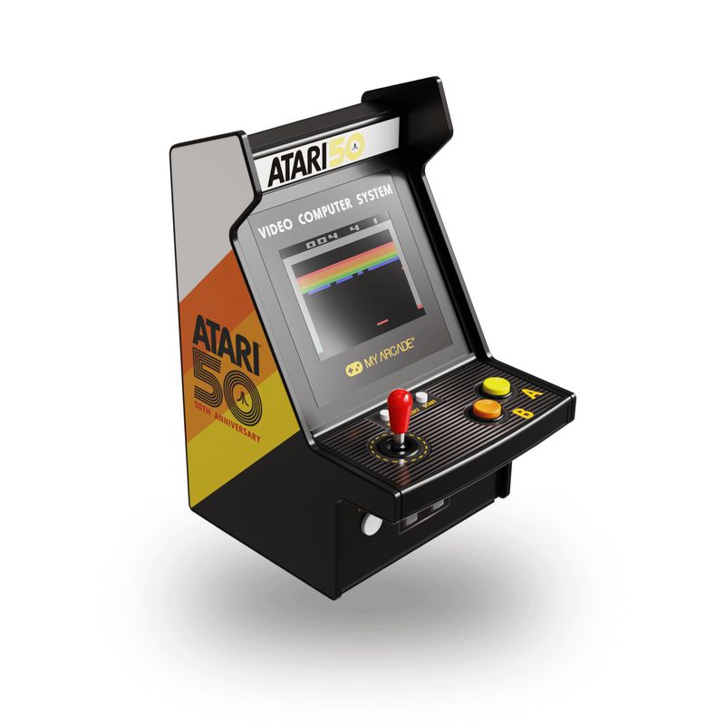 My-Arcade-ATARI-Micro-Player-Pro-console-da-gioco-portatile-698-cm--2.75--Multicolore