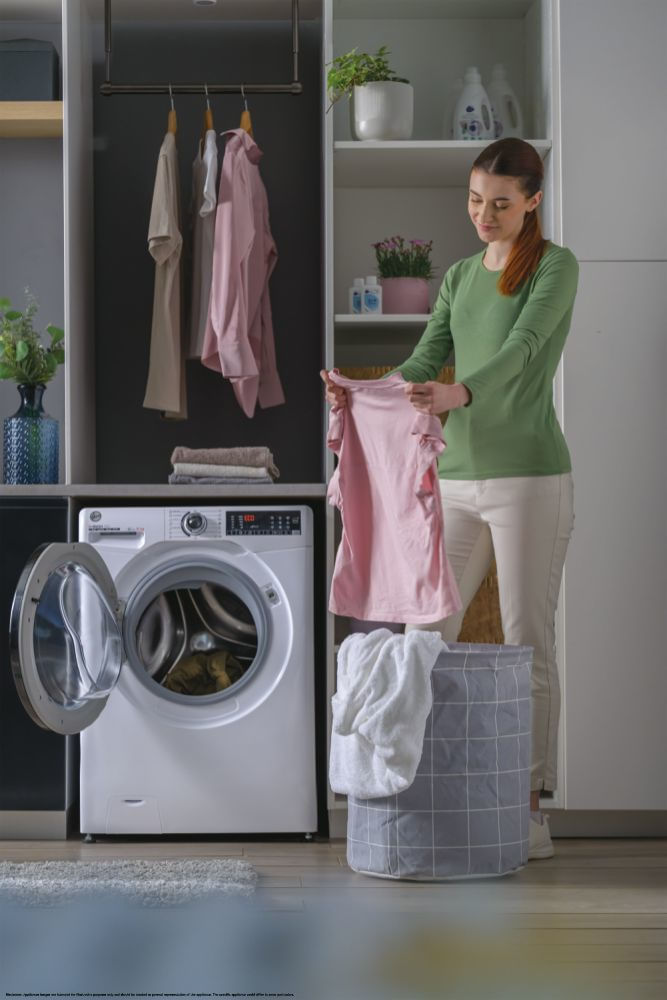 Hoover-H-WASHDRY-350-H3DPS4966TAMB6-S-lavasciuga-Libera-installazione-Caricamento-frontale-Bianco-D