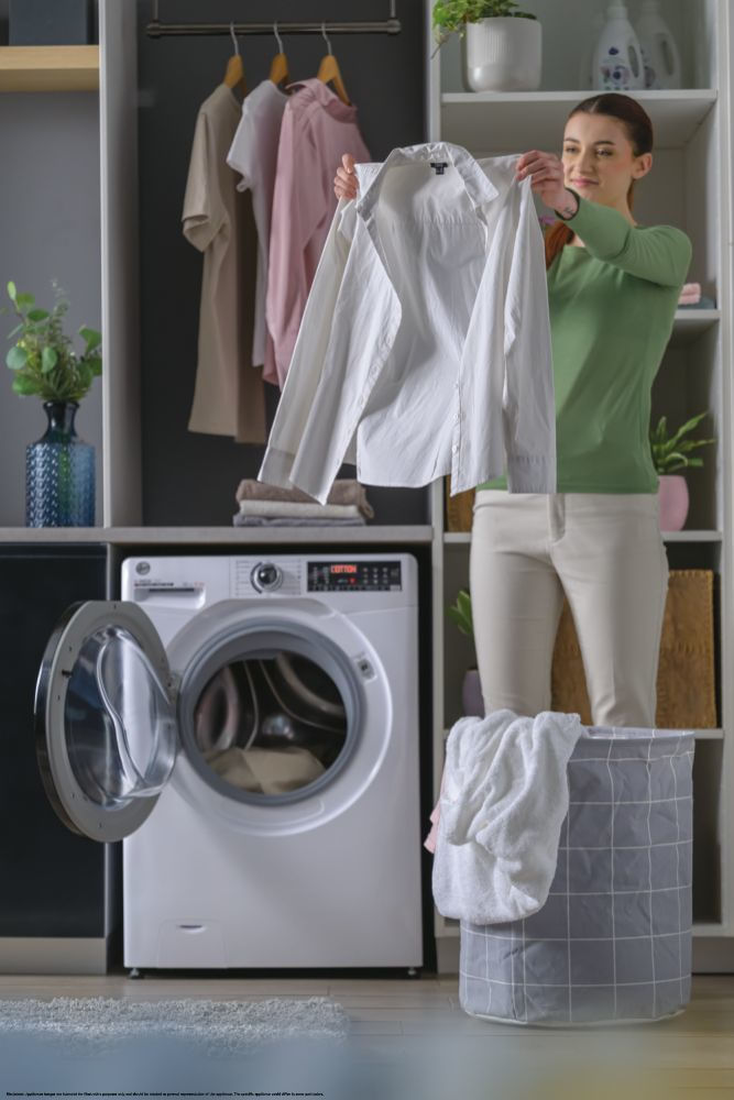 Hoover-H-WASHDRY-350-H3DPS4966TAMB6-S-lavasciuga-Libera-installazione-Caricamento-frontale-Bianco-D