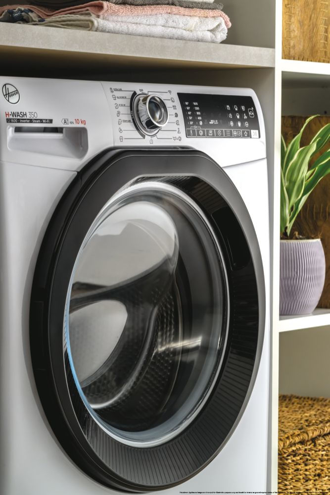 Hoover-H-WASHDRY-350-H3DPS4966TAMB6-S-lavasciuga-Libera-installazione-Caricamento-frontale-Bianco-D