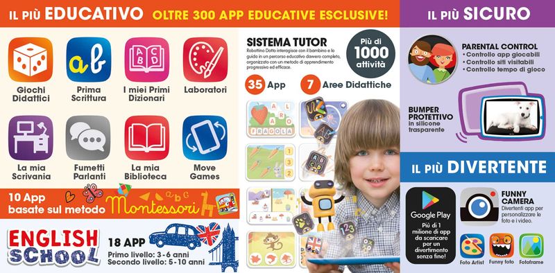 Lisciani-Hi-Tech-Educativo-Mio-Tab-Tutor-10--Tablet-per-bambini