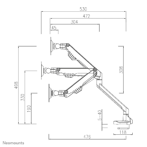 Neomounts-Supporto-da-scrivania-per-monitor