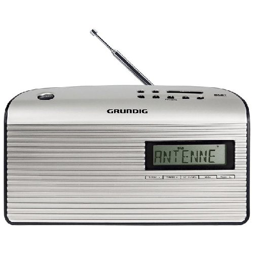 Grundig-Music-7000X-DAB--BP-Portatile-Digitale-Argento