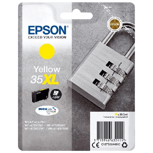 Epson-Padlock-Singlepack-Yellow-35XL-DURABrite-Ultra-Ink