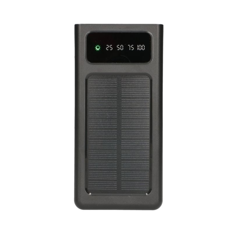 Extralink-EPB-093-30000mAh-Nero-|-Powerbank-|-Solar-Power-bank-USB-C