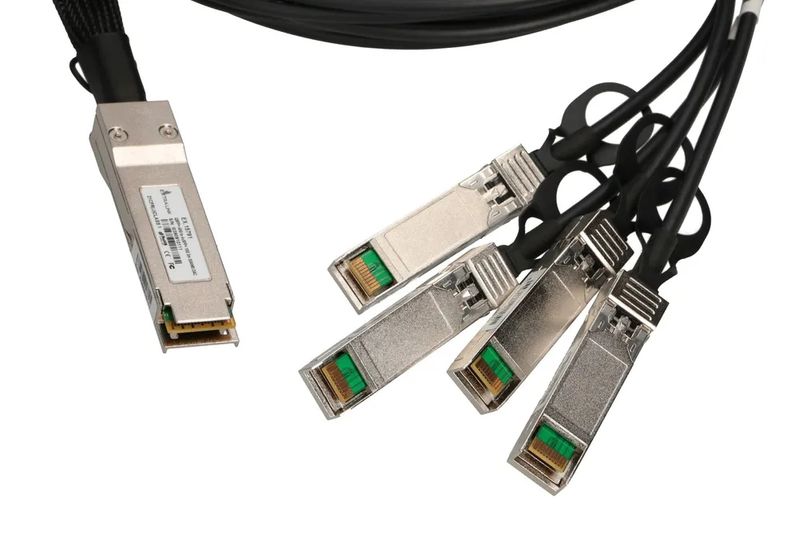 Extralink-QSFP--DAC-|-Cavo-QSFP--|-DAC-40Gbps-4x-10Gbps-3m-30AWG