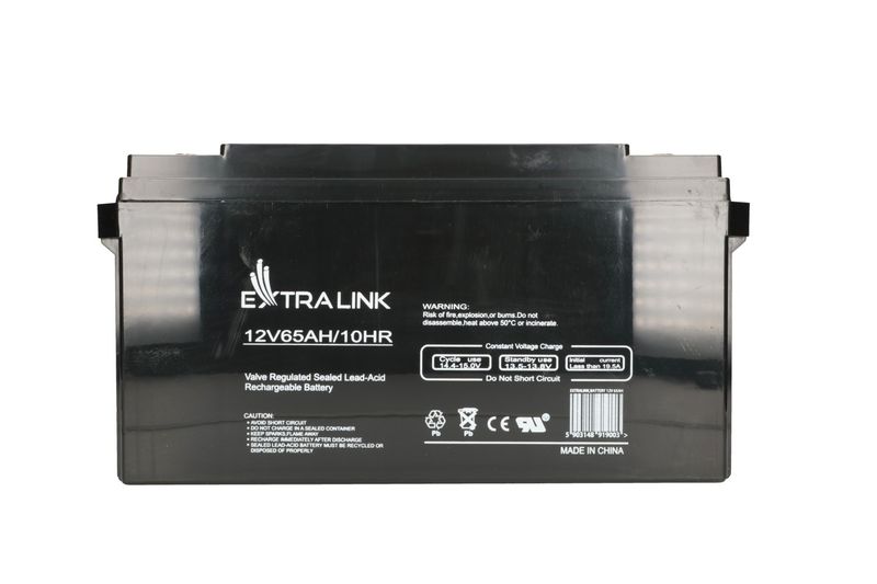 Extralink-AGM-12V-65Ah-|-Accumulatore-Batteria-|-senza-manutenzione