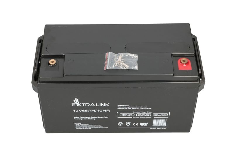 Extralink-AGM-12V-65Ah-|-Accumulatore-Batteria-|-senza-manutenzione