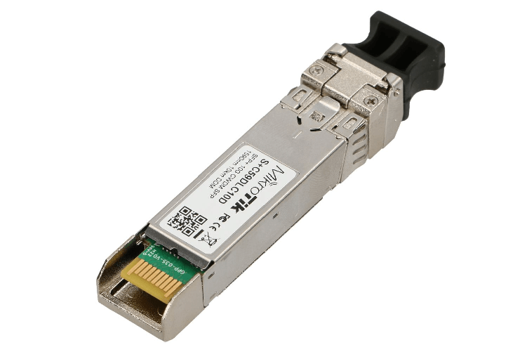 MikroTik-S-C59DLC10D-|-SFP--Modulo-|-CWDM-10Gb-s-1590nm-2x-LC-10km-DDM-Single-mode