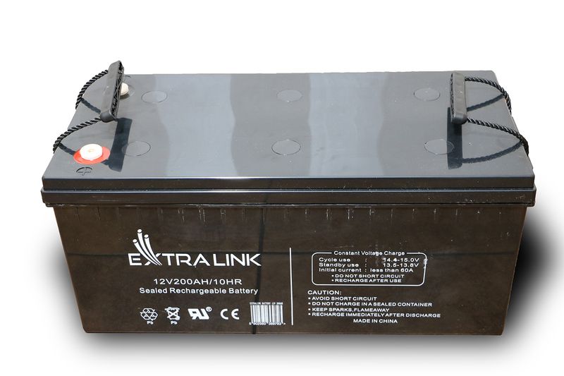 Extralink-AGM-12V-200Ah-|-Accumulatore-Batteria-|-senza-manutenzione