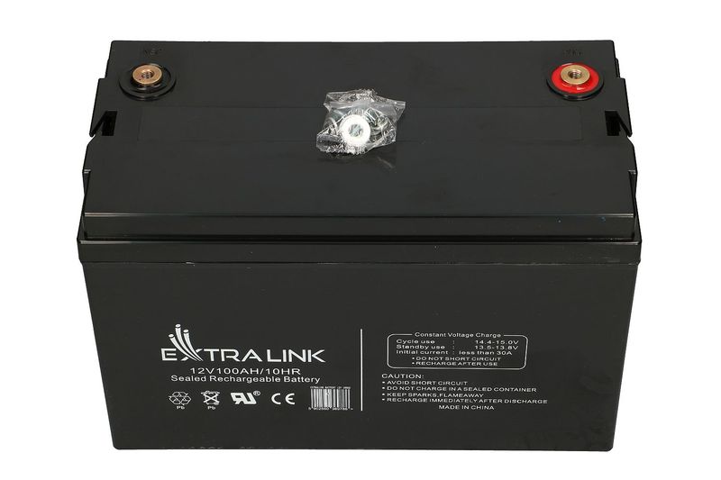 Extralink-AGM-12V-100Ah-|-Accumulatore-Batteria-|-senza-manutenzione