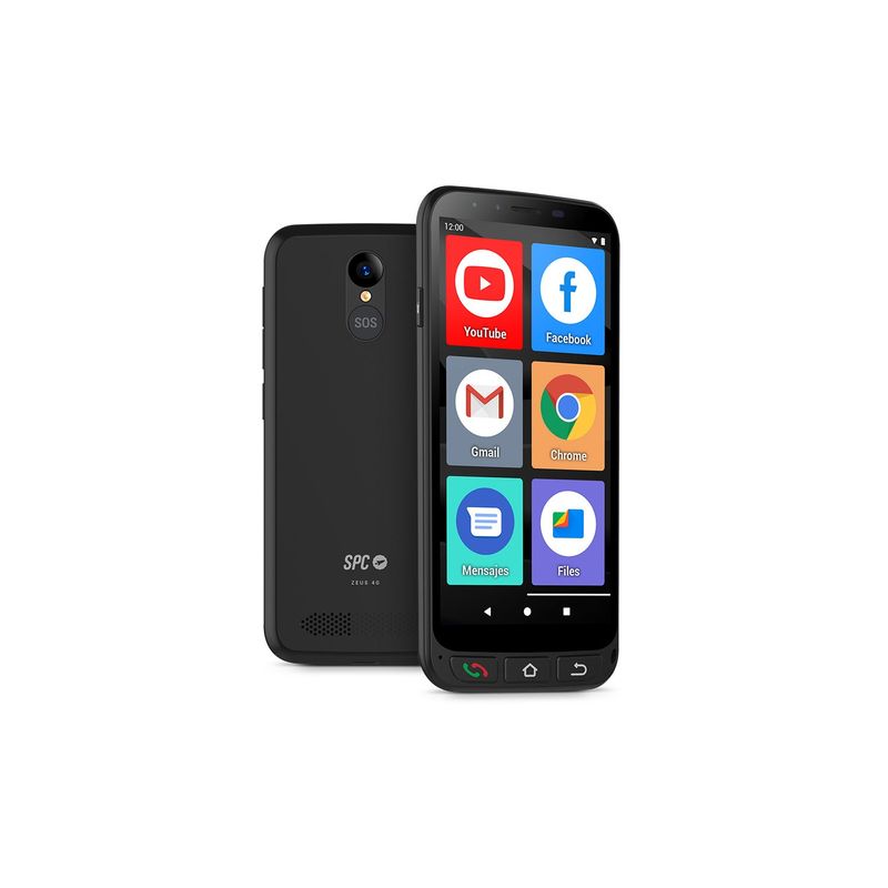 SPC-Zeus-4G-14-cm--5.5---Doppia-SIM-Android-11-Go-Edition-USB-tipo-C-1-GB-16-GB-2400-mAh-Nero