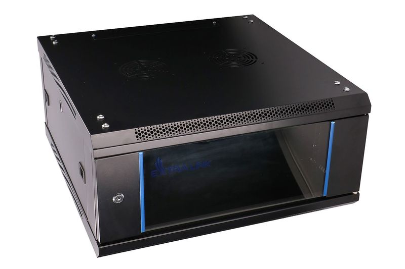 Extralink-EX.2893-armadio-rack-4U-Rack-a-parete-Nero