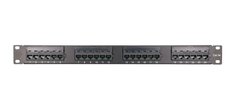 Extralink-CAT5E-UTP-|-Patchpanel-|-24-porte