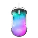 Mars Gaming MMGLOWW mouse Mano destra USB tipo A Ottico 12800 DPI