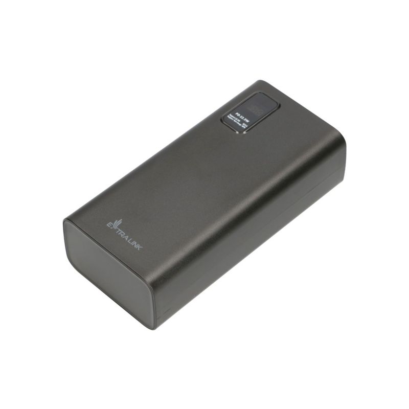 Extralink-EPB-069-30000mAh-Nero-|-Powerbank-|-Power-bank-Fast-Charging-USB-C