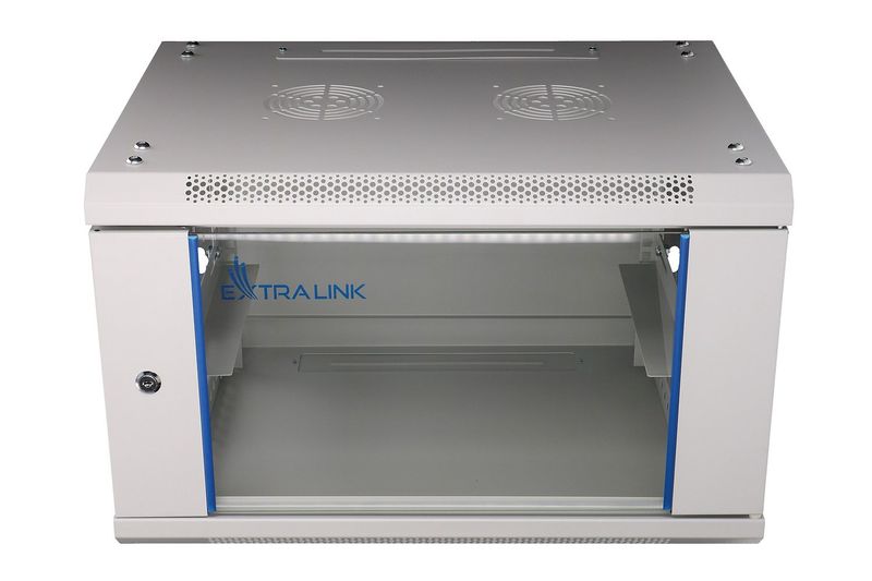 Extralink-6U-600x450-Grigio-|-Armadio-per-montaggio-su-rack-|-montaggio-a-parete