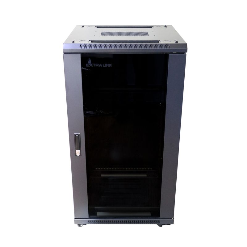 Extralink-22U-600x800-Nero-|-Armadio-per-montaggio-su-rack-|-in-piedi