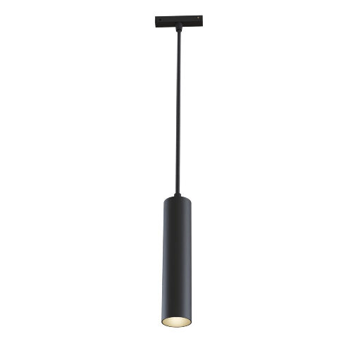 Faretto-Focus-Led-Per-Binario-Moderno-Alluminio-Nero-Luce-Naturale-12W