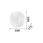 Plafoniera-Moderna-Glory-Vetro-Bianco-5-Luci-E27-D60Cm