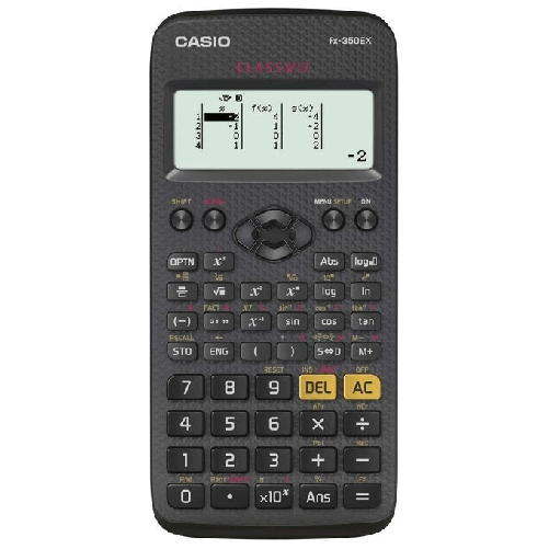 Casio-Classwiz-FX-350EX-calcolatrice-Tasca-Calcolatrice-scientifica-Nero