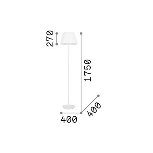 Piantana-Moderna-Cylinder-Metallo-Bianco-2-Luci-E27