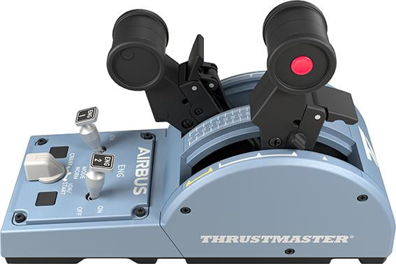 Thrustmaster-TCA-Quadrant-Airbus-Edition-Nero-Blu-Simulazione-di-Volo-PC