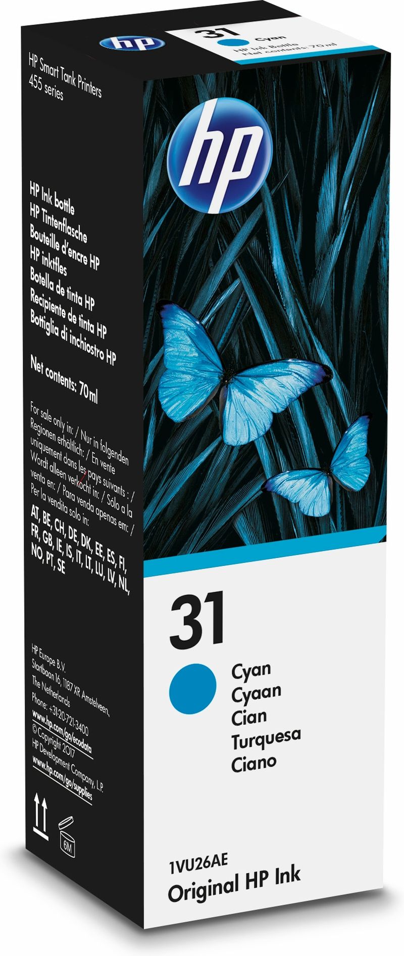 HP-31-70-ml-Cyan-Original-Ink-Bottle-Originale