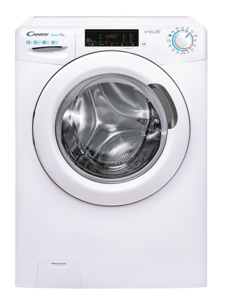 Candy-Smart-Pro-CSO44-1285TE-2-S-lavatrice-Caricamento-frontale-8-kg-1200-Giri-min-Bianco