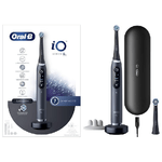 Braun Oral-B iO Spazzolino Elettrico Ricaricabile 9S Nero, 2 Testine, 1 Custodia Da Viaggio Ricaricabile