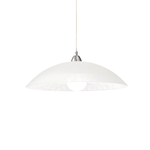 Sospensione-Moderna-Lana-Vetro-Bianco-1-Luce-E27