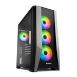 Sharkoon Case Tg7M Rgb Atx Vetro Temperato 7 Slot Espansione 3X120Mm Fan Front 1X120Mm Fan Rear