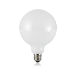 Ideal Lux 10 Lampadine Led Globo D125 E27 8 Watt 3000 K 720 Lm Bianca