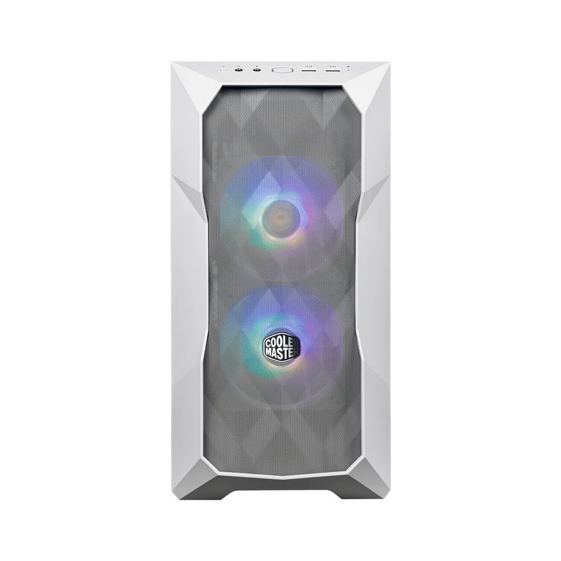 Cooler-Master-Case-Masterbox-Td300-Mesh-White-Argb-Side-Panel-Mid-Tower-Micro-Atx-Mini-Itx