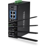 Trendnet TI-W100 router wireless Gigabit Ethernet Dual-band (2.4 GHz/5 GHz) Nero