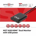 CLUB3D-Multi-Stream-Transport-Hub-DisplayPort-1.2-to-HDMI-Dual-Monitor